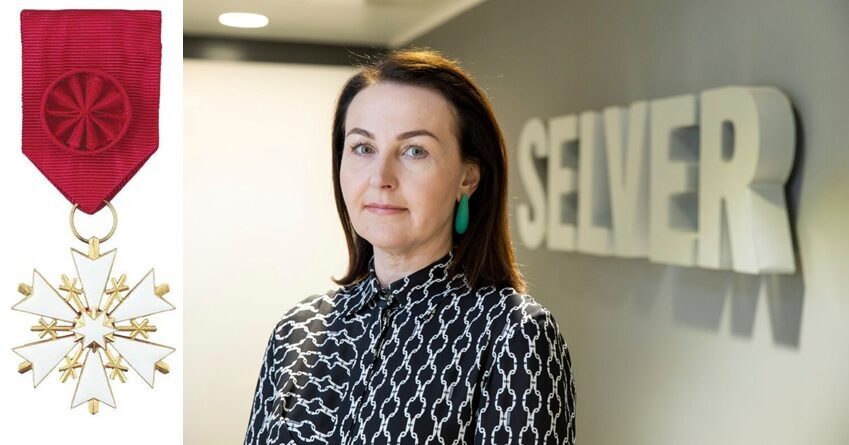 President autasustas Valgetähe IV klassi teenetemärgiga Kristi Lompi